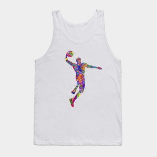 Basketball player dunk Tank Top